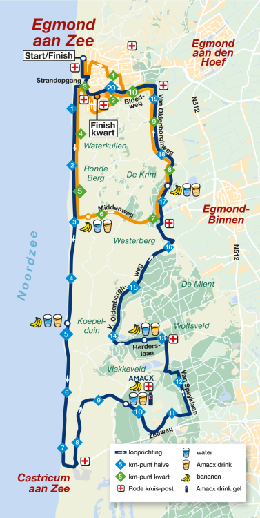 Parcours halve marathon