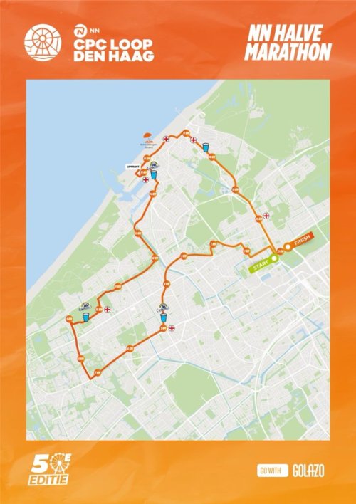 Parcours Halve Marathon.